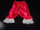 Cerise Satin Bloomers 